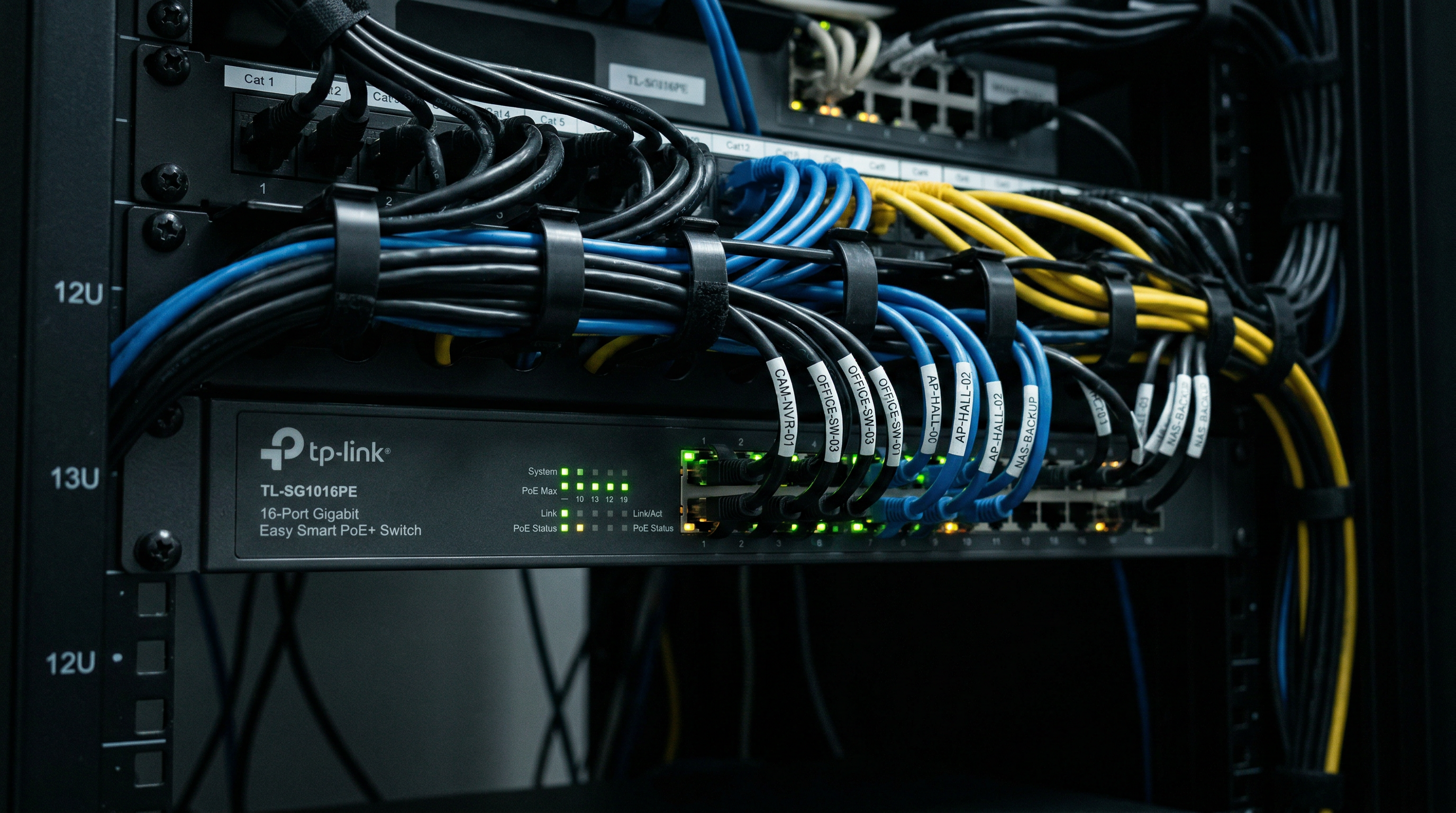 Managed network switch