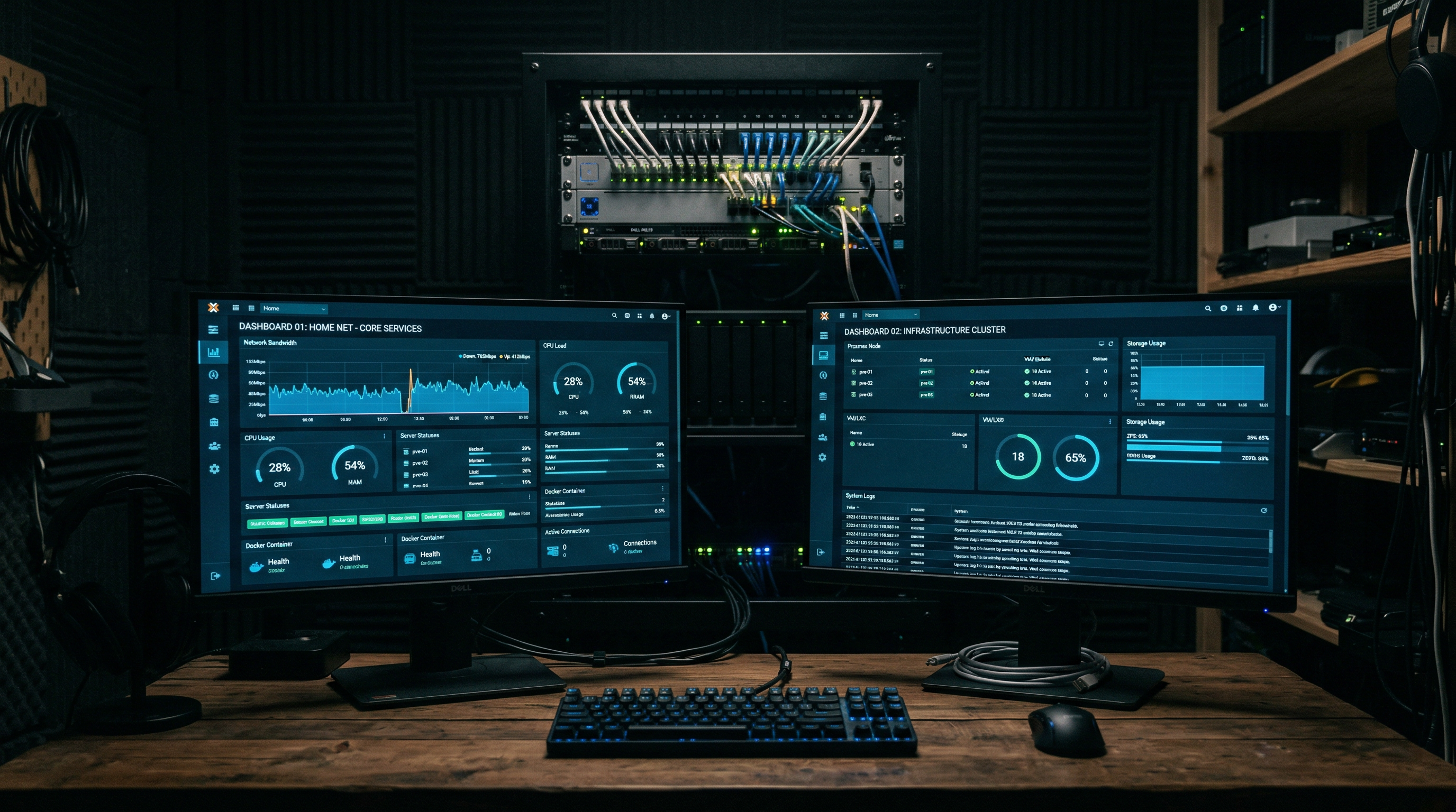 TrueNAS Scale vs Proxmox side by side comparison